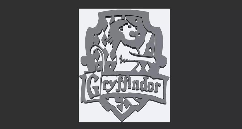 Logo Gryffindor House Hogwarts