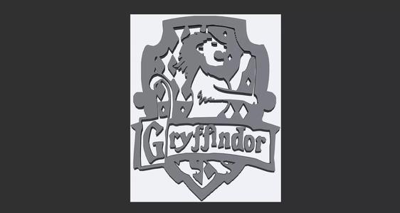 Logo Gryffindor House Hogwarts