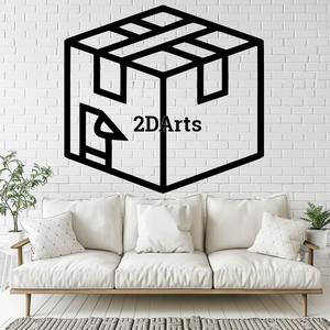 Package 2D Wall Art/Window Art - Digital STL & SVG File