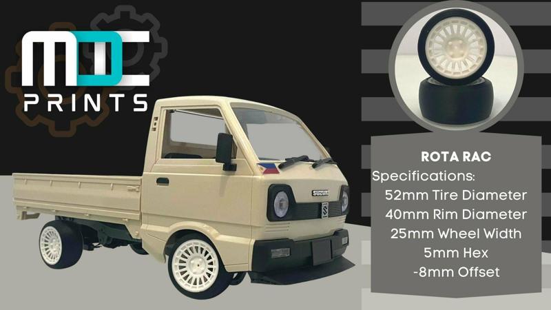 ROTA RAC and Drift Tires for WPL D Series