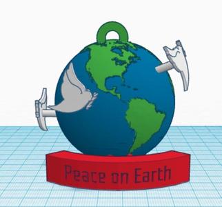 Peace on Earth Ornament