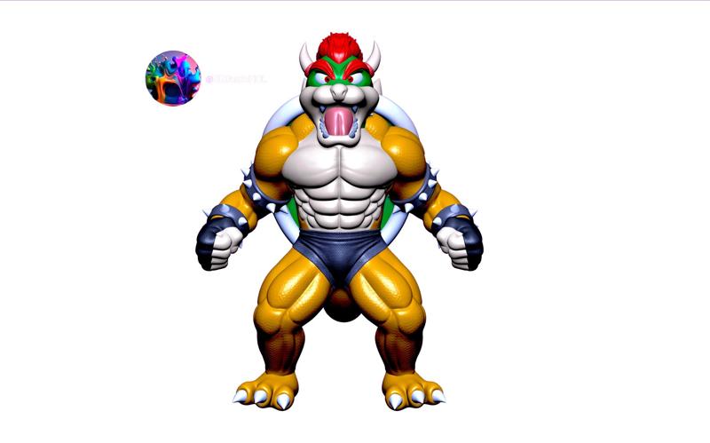 BOWSER FROM SUPER MARIO BROS