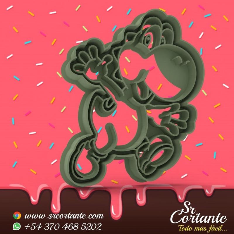 THEME SUPER MARIO BROSS COOKIE CUTTERS - COOKIE CUTTER