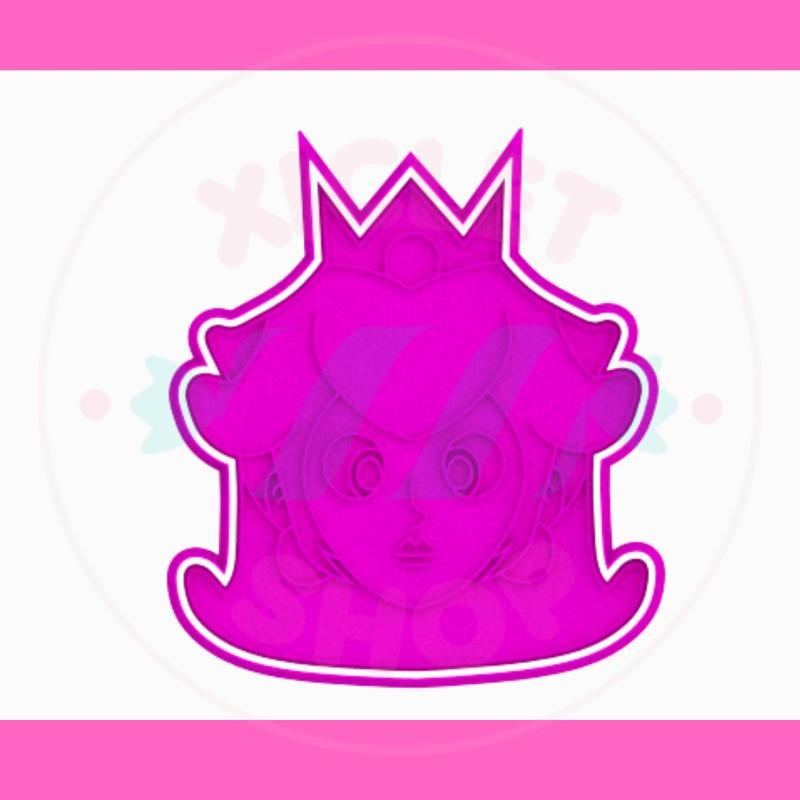 PRINCESS PEACH COOKIE CUTTER