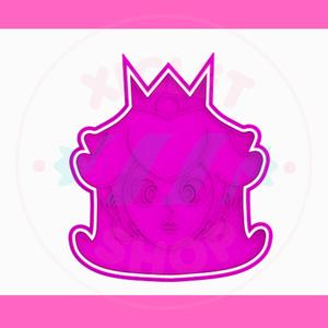 PRINCESS PEACH COOKIE CUTTER