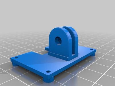 Tarot T-2D Gyroscope ZYX22 mount/case compatible with GoPro screw-on mounts