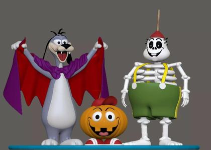 Dingbat and the Creeps vampire dog