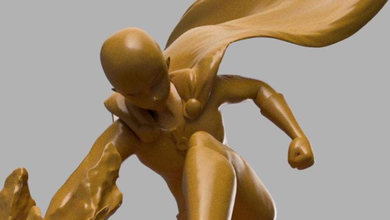 Anime - Saitama Pencil Holder, One Punch Man