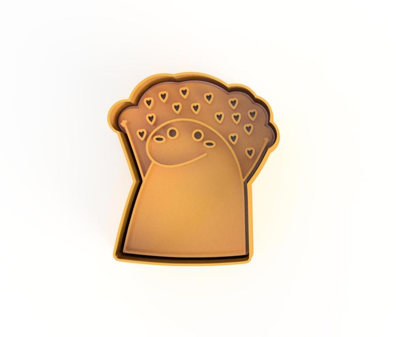 MEME COOKIE CUTTER / COOKIE CUTTER MEME WHITE MONKEY