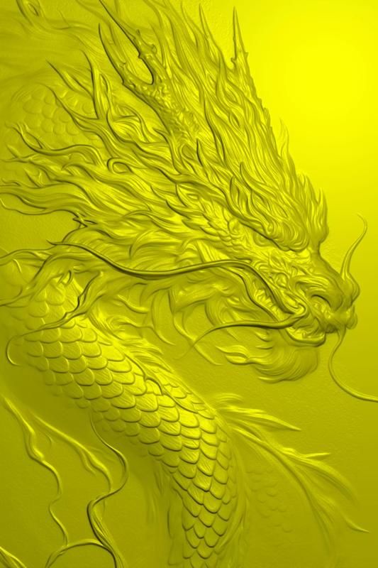 Chinese dragon ancient divine beast dragon clan high definition
