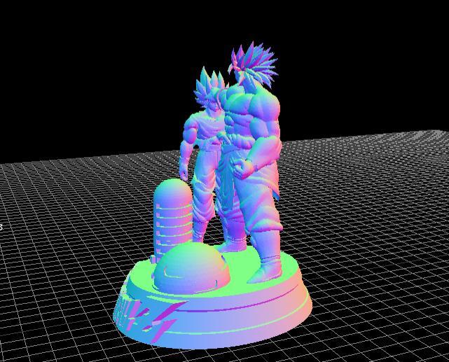 GokuVsSuperSaiyan Brolly