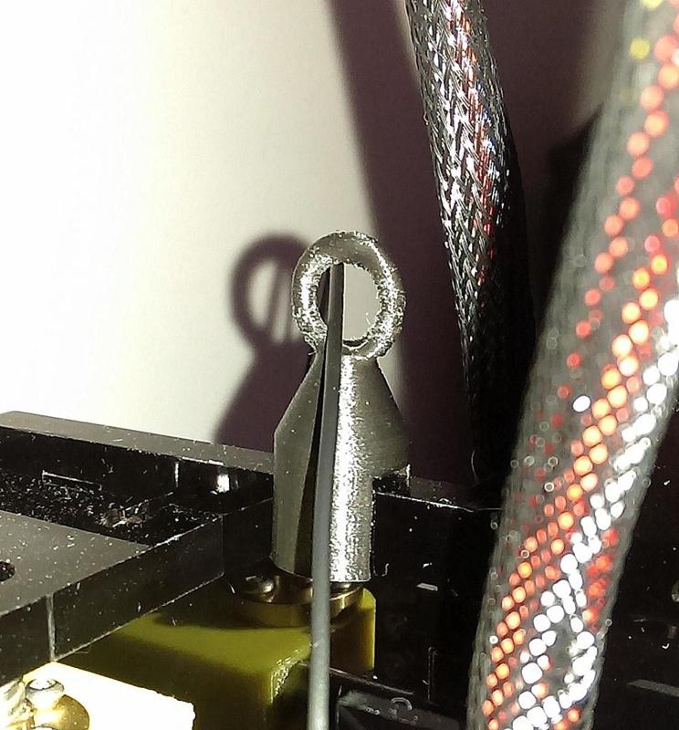 Aworldnet A602 Prusa i3 Filament Guide