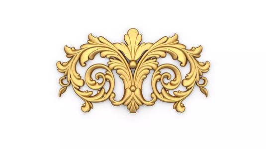 carved classic decorative ornament cnc 3d printing stl 56