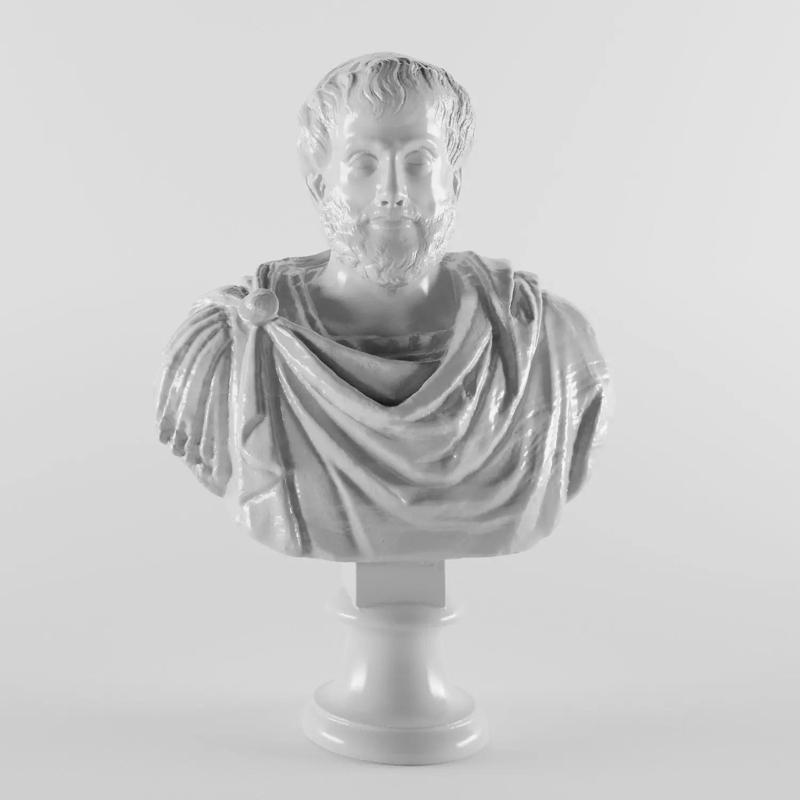 Aristotle bust of antoninus