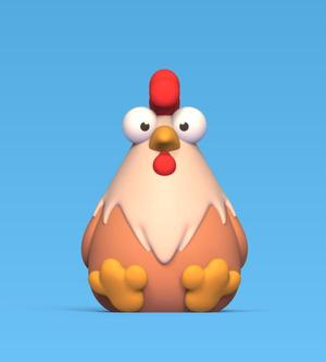 Stylized Hen