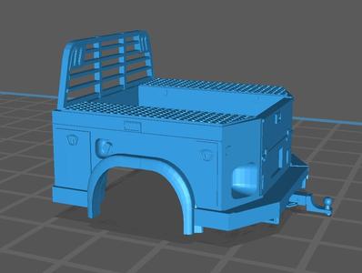 Gm Short SRW Service Bed