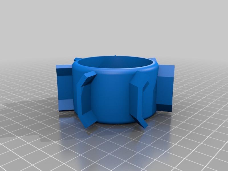 Jante 5 bâtons avec déport   