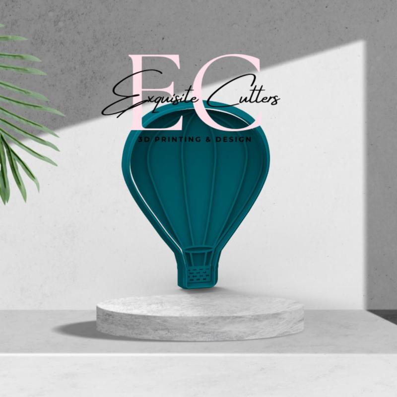 Hot air balloon cookie cutter