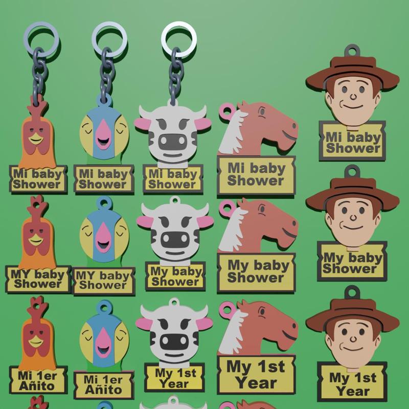 The farm of zenon key chain