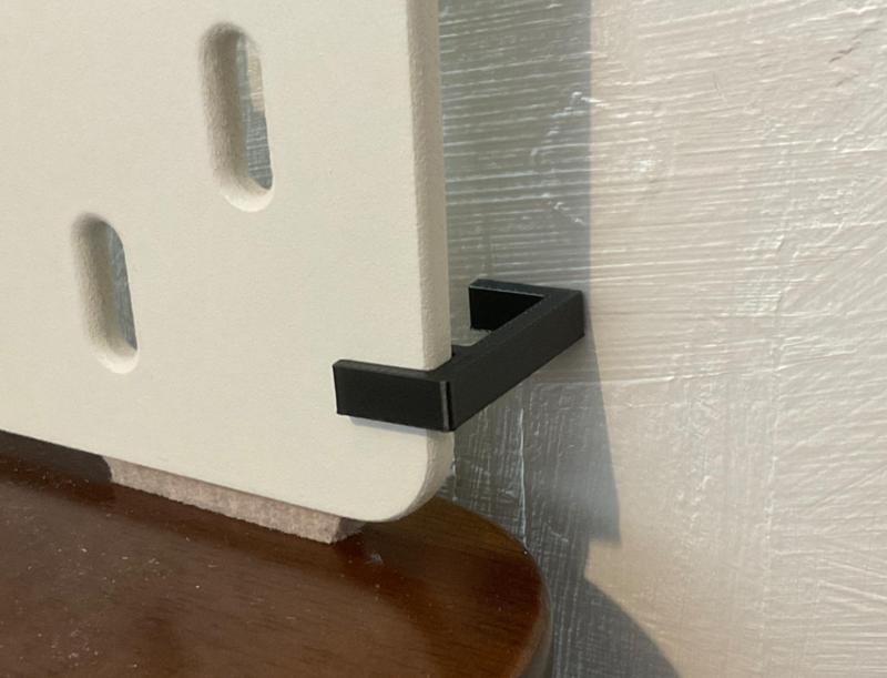 IKEA skadis wall support (easy)