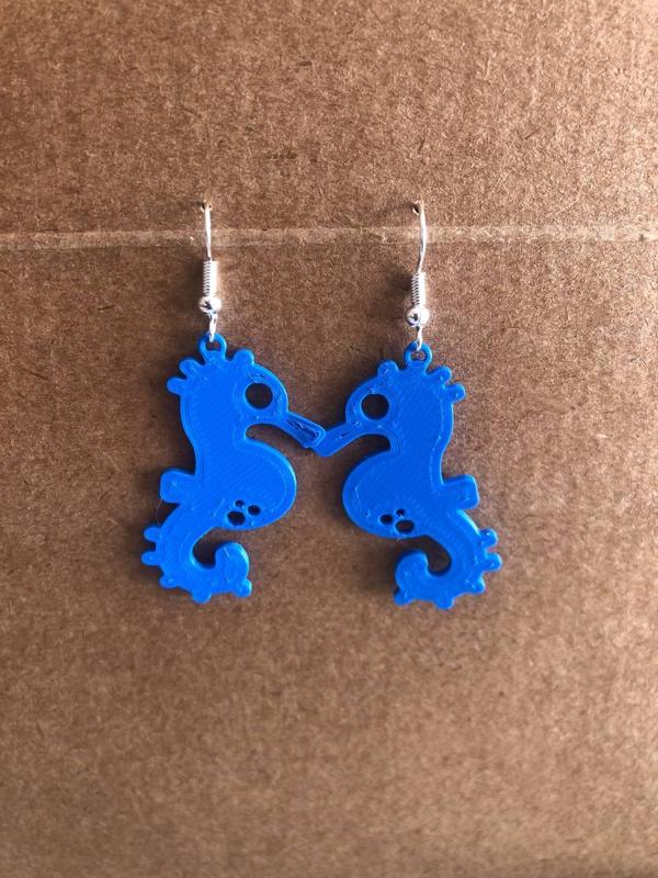 Earring  Seahorse