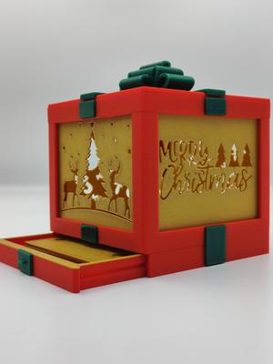 Premium Christmas Tealight Box