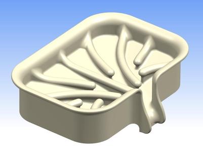 Soap Dish with a Funnel