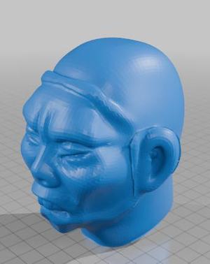 Puppet Master Kamikaze Low Poly