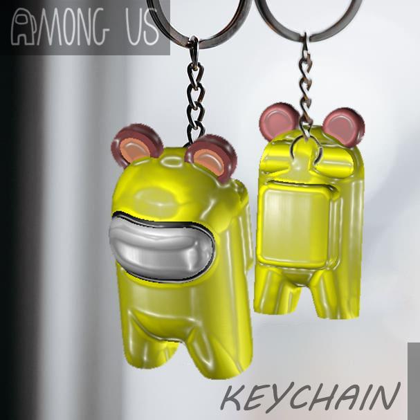 AMONG US KEYCHAIN - BEAR EAR