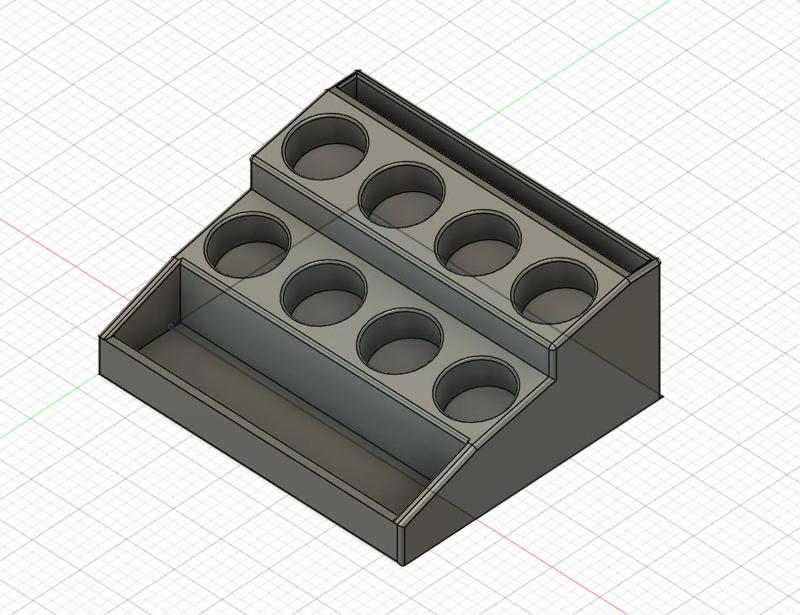 Revell Farbständer mit Ablage und breitem Pinselfach