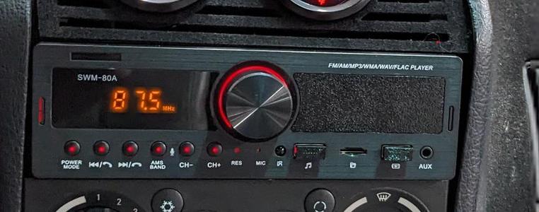 SWM-80a head unit equalizer trim piece