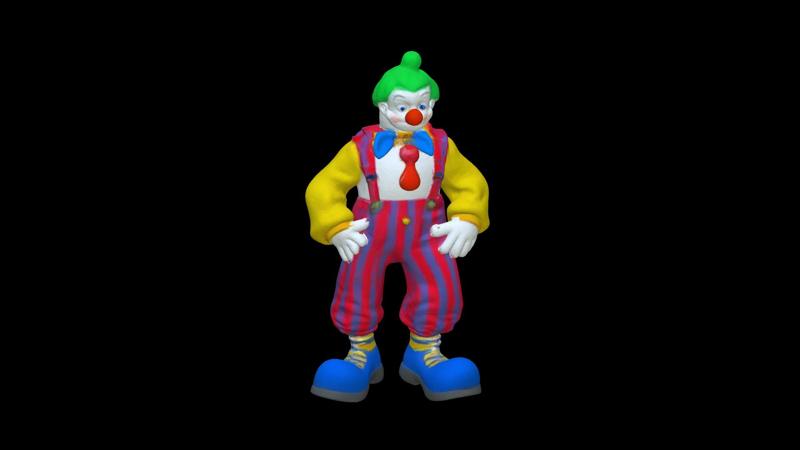 circus clown figure