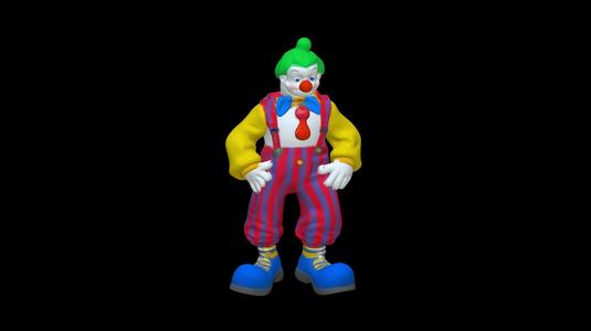 circus clown figure