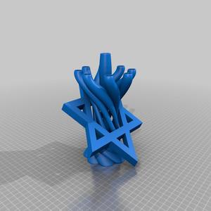Star of David & Menorah 2 Colors