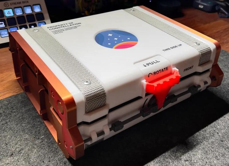 Starfield Chronograph Watch Case - Remix of Wonder Bread's model