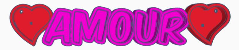 Lampe LED AMOUR Version2