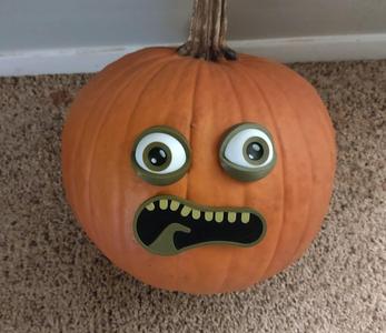 Pumpkin Eye and mouth