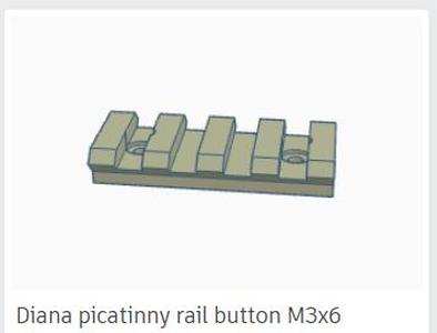 HT Diana front picatinny rail