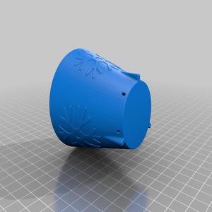 Snowflake Vase