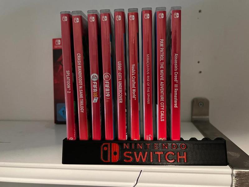 Nintendo Switch Game Stand 12 Slot minimalist