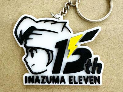 Inazuma Eleven 15th Anniversary Keychain