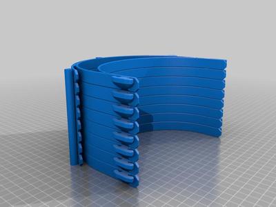 covid-19 faceshield stacked 3 hole punch 13mm tall