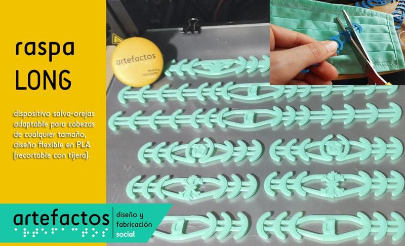 raspa long / adaptacion salva-orejas