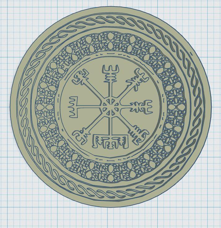 Viking Symbol Coaster 11