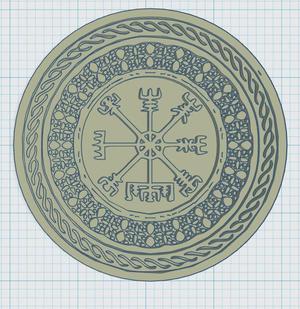 Viking Symbol Coaster 11