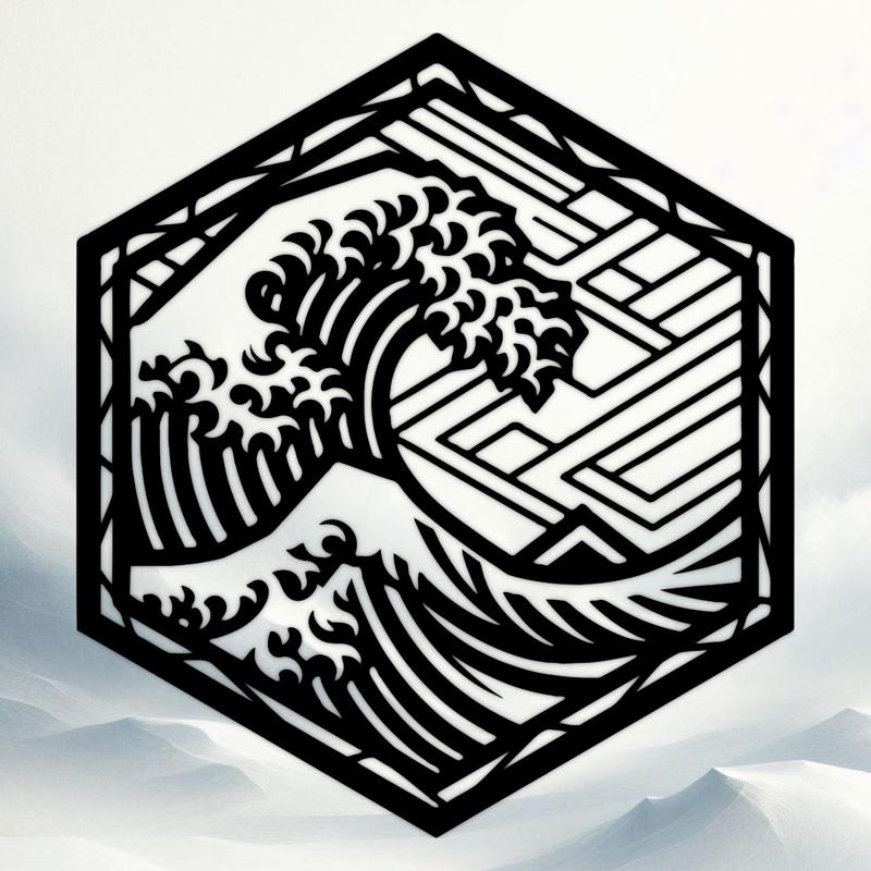 Great Wave Of Kokanow art 