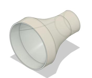 Portable AC hose pipe reducer
