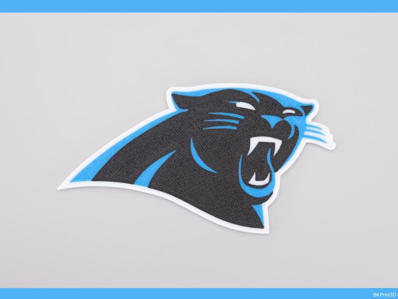 Carolina Panthers Plaque Multi-Color