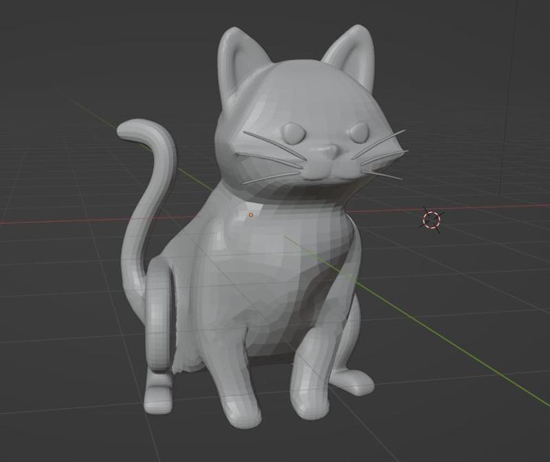 Low Poly Cat