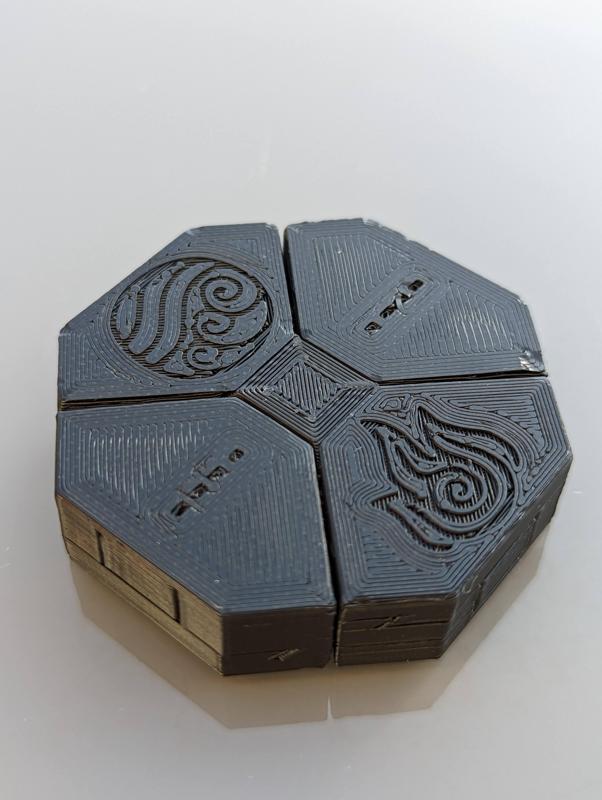 Puzzle with 4 micro sd slot